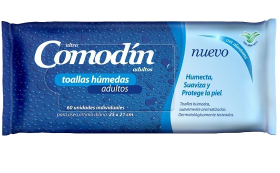 COMODIN TOALLAS HUMEDAS x 60u